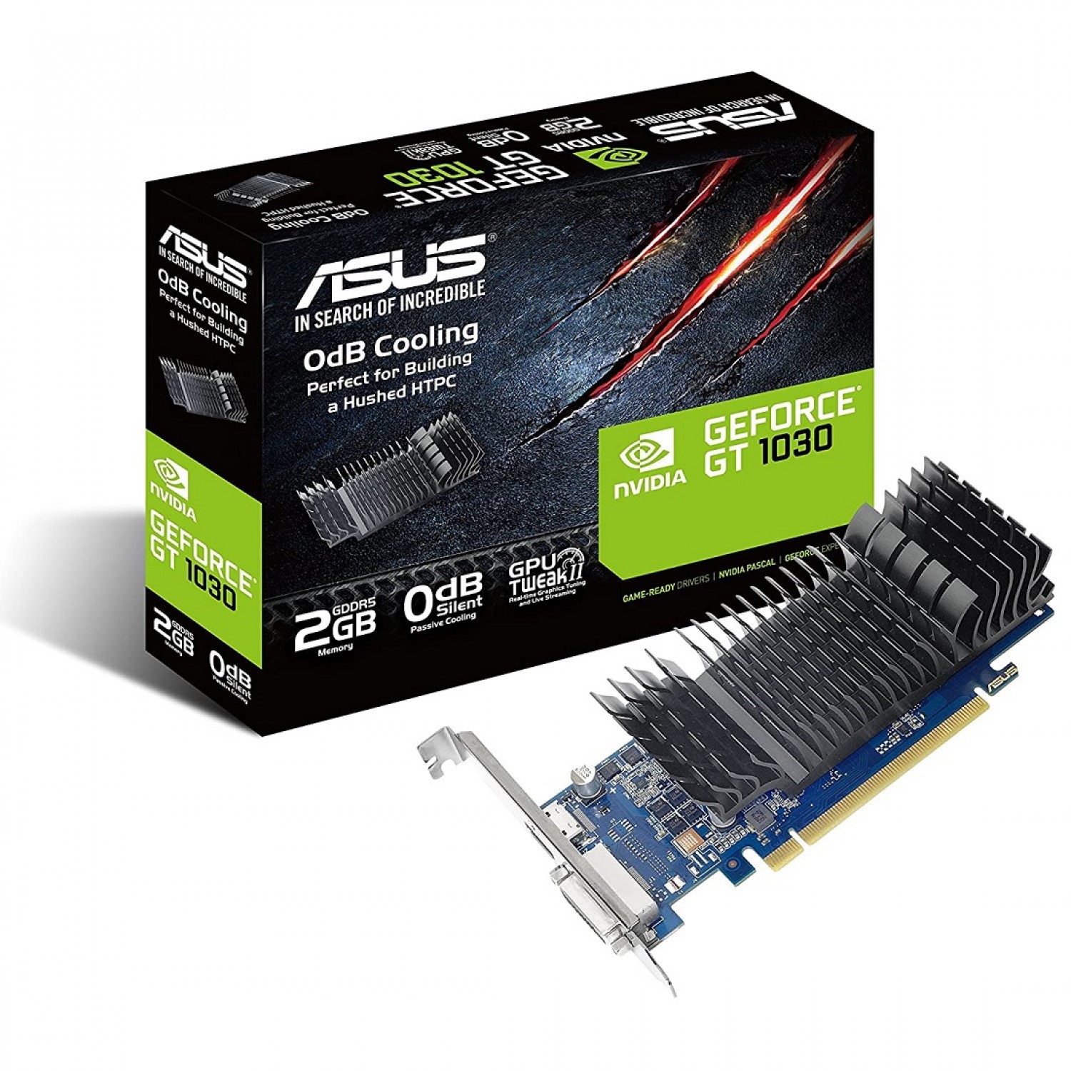 کارت گرافیک ASUS GT 1030 SL 2G BRK